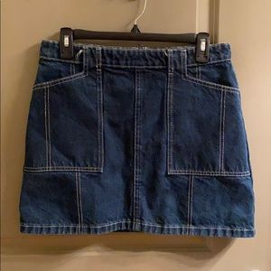 BDG Urban Outfitters Dark Wash Jean Skirt